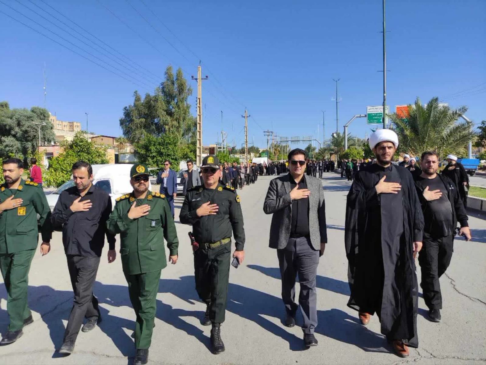 قصرشیرین در سوگ بانوی دو عالم؛ 